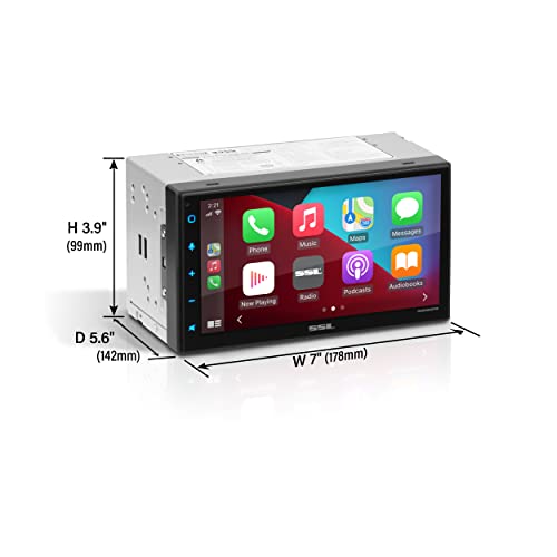 DD999ACPW Wireless Apple CarPlay Android Auto Car Multimedia Player (6.75 inch Wireless)