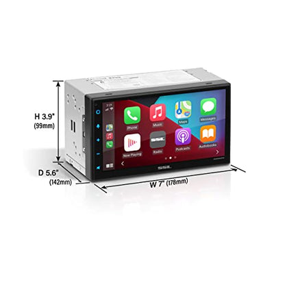 DD999ACPW Wireless Apple CarPlay Android Auto Car Multimedia Player (6.75 inch Wireless)
