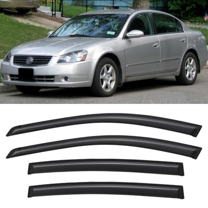 Window Visors Rain Guards for 2002 2003 2004 2005 2006 Nissan Altima (2002-2006 Nissan Altima)