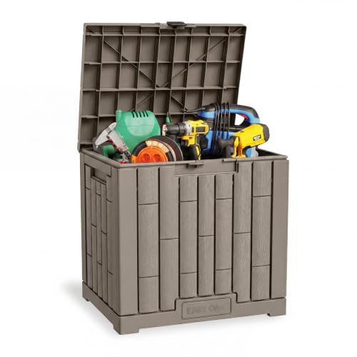 Outdoor Storage Box (Brown / 31 Gallon)