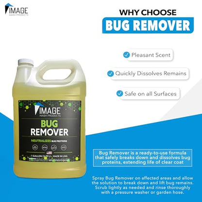 Bug Remover Biodegradable Bug Cleaner for Cars Trucks (128 Fl Oz (Pack of 1))