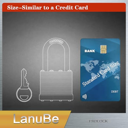 Laminated Keyed Alike Padlock 2 Pack 1.6 (2 pack Blue)