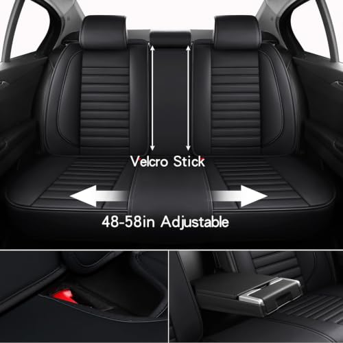Car Seat Covers (Black 2/Full Set)