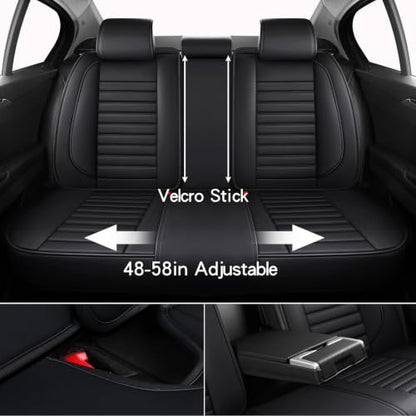 Car Seat Covers (Black 2/Full Set)