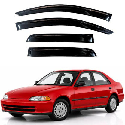 Rain Guards Window Visors for 1992 (1992-1995 Civic)