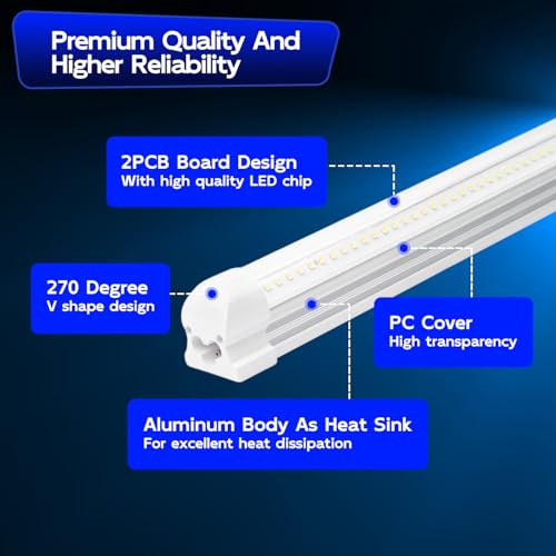 T8 LED Shop Lights 4FT (4FT)