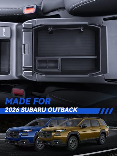 Outback Center Console Organizer for 2026 Subaru Outback (for 2026 Subaru Outback)