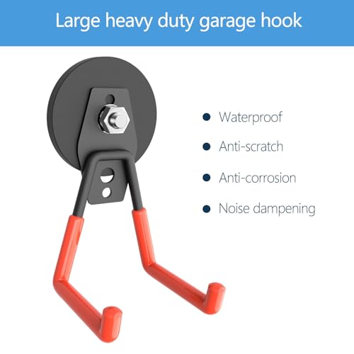 Super Strong Garage Magnetic Hooks Heavy Duty (Large L/Middle L)