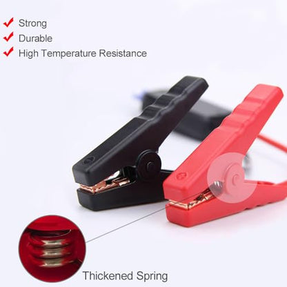 Jumper Cable Clamps Compatible with Mil.Waukee M18 18V Battery (6FT)