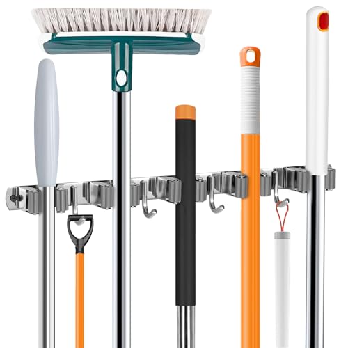 Broom Holder Wall Mount (Grey Racks)