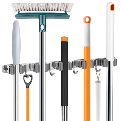 Broom Holder Wall Mount (Grey Racks)
