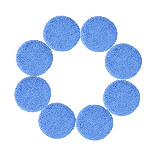 Microfiber Detailing Wax Applicator Pad (Blue / 5 in)