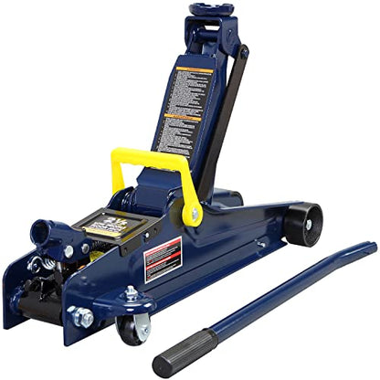 2.5 Ton (5,000 lb) Low Profile Hydraulic Trolly Jack, Blue, AT825051UR (Blue / Standard / 2.5 Ton)