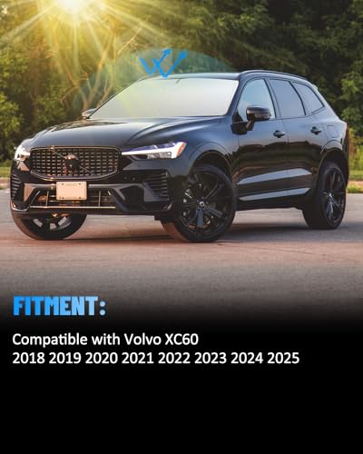 Car Windshield Sun Shade Compatible with Volvo XC60 2018 (for Volvo XC60 2018-2024)