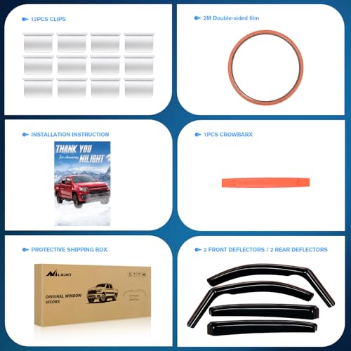 in Channel Rain Guards for Toyota Corolla Sedan 2020 (Toyota Corolla 2020-2026)