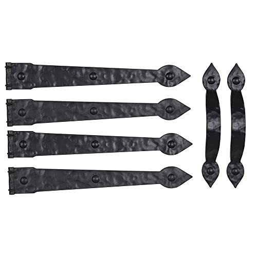 Hinge IT Premium Carriage House Handle & Hinge (Pack of 1 / Premium Hinges)