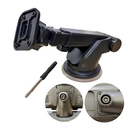 Carplay Mount with Scrwes Flexible Suction Cup Bracket for 7" (Screws Bracket)