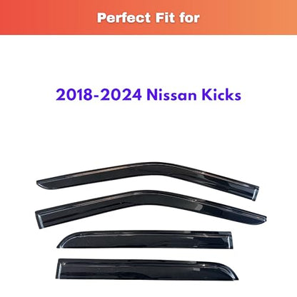 Rain Guards Fit for 2018 (2018-2024 Kicks)