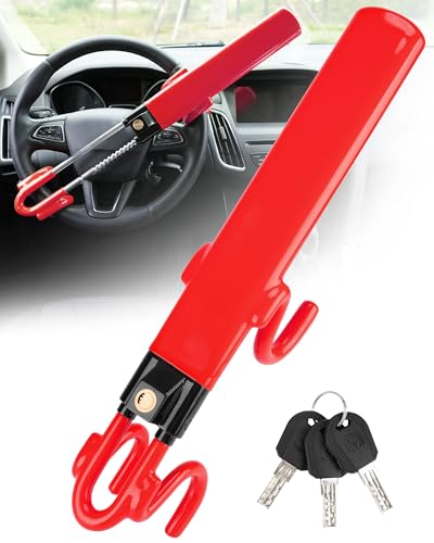 Steering Wheel Lock Anti (Red)