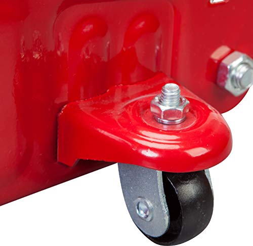 T820014S Torin Hydraulic Trolley Service (Red / Standard With Case / 1.5 Ton)