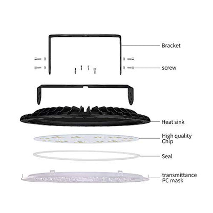 10 Pack 300W UFO LED High Bay Light