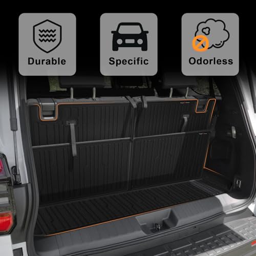 Trunk & Rear Seatback Mat for 2025 2026 4Runner (4Runner | 7-Seat | 2025+)