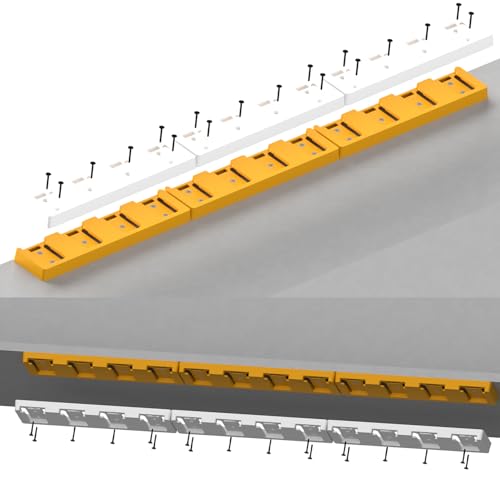Battery Rack Compatible with DeWalt 20V (Yellow-1pc)