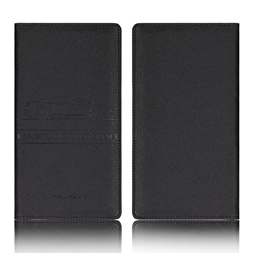 Car Registration and Insurance Card Holder (Cross Black)