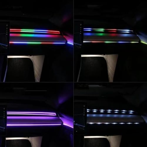 Acrylic Interior Car LED Strip Light APP Control (18 in 1)