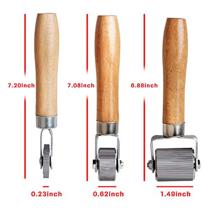 Car Sound Deadening Roller Metal 3 Pcs Roller Car for Installation