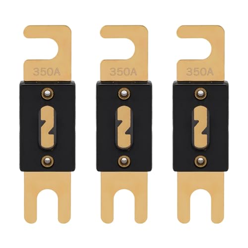 350A ANL Fuse 350 Amp Inline Blade Fuses 32V for Car Audio Inverter Automotive Stereo (350A)