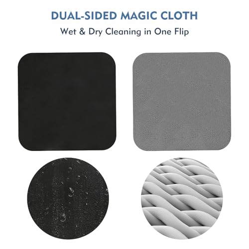 Car Screen Cleaner Pad with Acrylic Storage Box