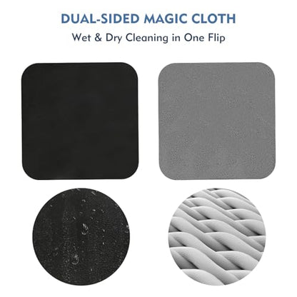 Car Screen Cleaner Pad with Acrylic Storage Box