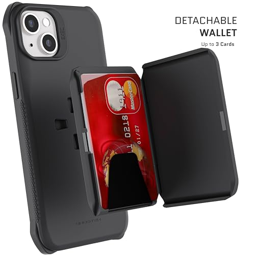 Exec iPhone 15 Plus Wallet Case (iPhone 15 Plus / Black)