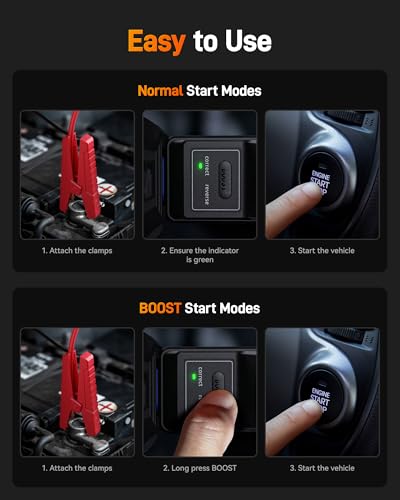 MV16A 3000A Jump Starter with Air Compressor (3000A)