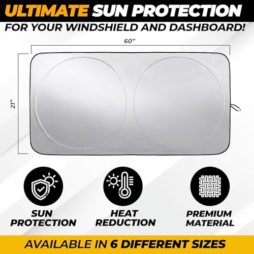 Windshield Sun Shade for Jeep