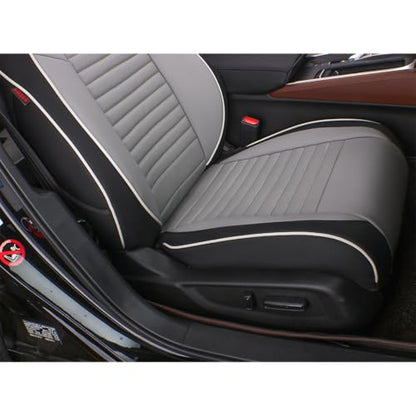 Car Accord & Hybrid Seat Covers 2018 (Black/Gray / 2018-2022 Accord & Hybrid;Rear 40/60 Split)