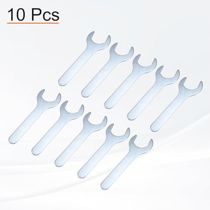 10pcs Small Wrench Open End Wrench 28x135x2.8mm Metric U (28x135x2.8mm)