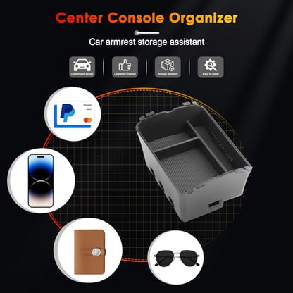 for 2026 Hyundai Palisade Center Console Organizer ONLY for 2026 Palisade Hybrid Calligraphy 7
