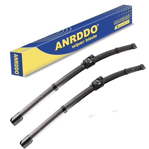 Front Wiper Blades 22"+22" Replacement for Benz C class & GLC class (22"+22")