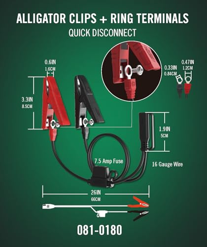 5 AMP 12V Battery Charger and Maintainer