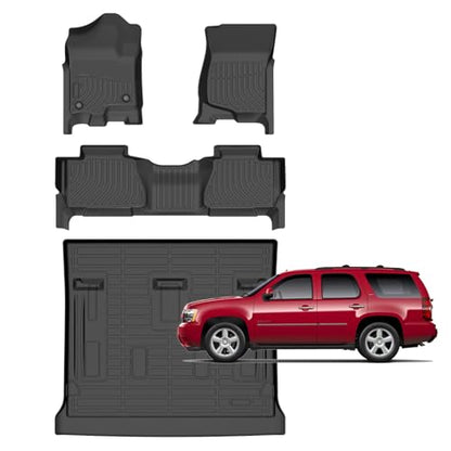 for Chevy Tahoe & GMC Yukon Floor Mats 8 Seats 2007 (16)For Tahoe&GMC Yukon 2007-2014 8P)