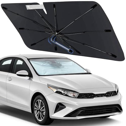 Windshield Sun Shade Umbrella for Kia Forte 2019 (Fit for Kia Forte 2019-2024)