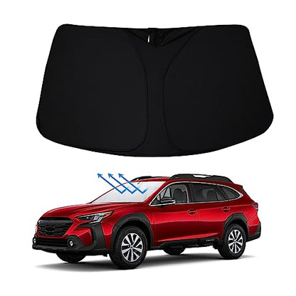 Front Windshield Sun Shade Compatible with 2020 (for Subaru Outback 2020-2024 - 3 Layer)