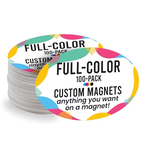 Customizable Oval Magnet 4x6 Inch 100 pc (100 Pack)