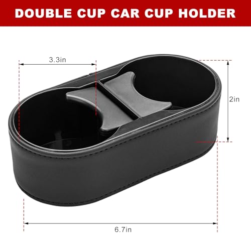 Car Cup Holder (Leather)