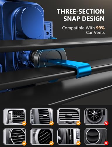 Wireless Car Charger (BLUE)