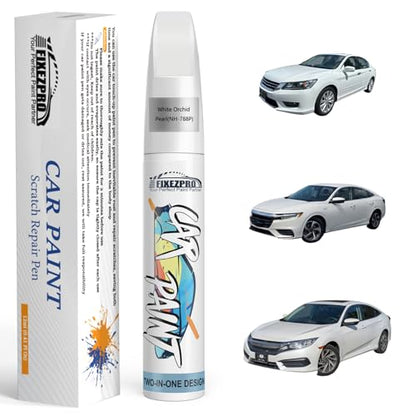 NH 788P White Orchid Pearl Car Touch Up Paint for Honda (For honda / NH-788P White Orchid Pear for lAccord/Civic/Clarity/Fit/HR-V/Insight)
