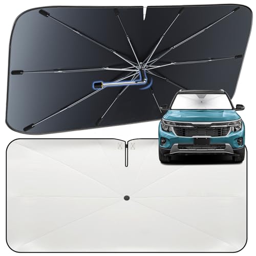 Windshield Sun Shade Umbrella for KIA Seltos 2021 (For KIA Seltos 2021-2026)