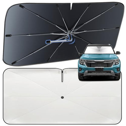 Windshield Sun Shade Umbrella for KIA Seltos 2021 (For KIA Seltos 2021-2026)